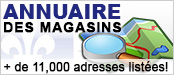 Annuaire des magasins locaux