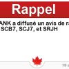 Circulaire POLAR TANK a diffusé un avis de rappel pour le modèle SCB7, SCJ7, et SRJH Circulaire POLAR TANK a diffusé un avis de rappel pour le modèle SCB7, SCJ7, et SRJH