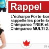 Circulaire L’écharpe Porte-bonheur Inc. rappelle les porte-bébés Chimparoo TREK et Chimparoo MULTI 2.0 Circulaire L’écharpe Porte-bonheur Inc. rappelle les porte-bébés Chimparoo TREK et Chimparoo MULTI 2.0