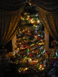Concours mon plus beau sapin - Gagnante aux votes 1
