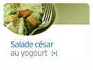 Danone en ligne recettes salade cesar au yogourt Danone en ligne recettes salade cesar