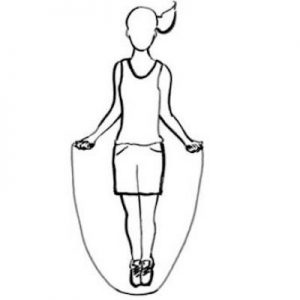 La corde a sauter La corde a sauter