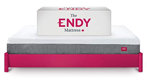 Matelas Endy King (Très Grand) - Matelas en mousse de 10 pouces fièrement fabriqué au Canada avec confort et soutien parfaits