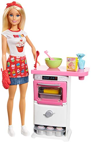 Barbie Cheffe Pâtissière Coffret Patisserie FHP57