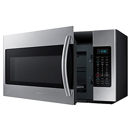 Four à MicroOnde à Hotte Intégrée Samsung Modèle ME18H704SFS Circulaire en ligne