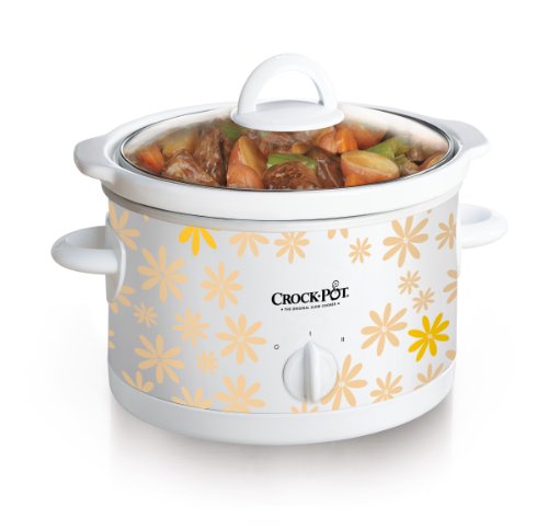 Mijoteuse Crock-Pot 2.5 Pintes avec Motif de Marguerite