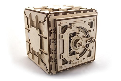 Casse-tête 3D en Bois pour Adultes Modèles de Coffre-fort Ugears