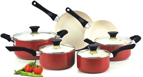 Batterie de Cuisine 10 Pièce Cook N Home - Modèle NC-00359