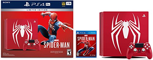 Console PlayStation Spider-Man Ensemble PS4 Pro à Édition Limitée
