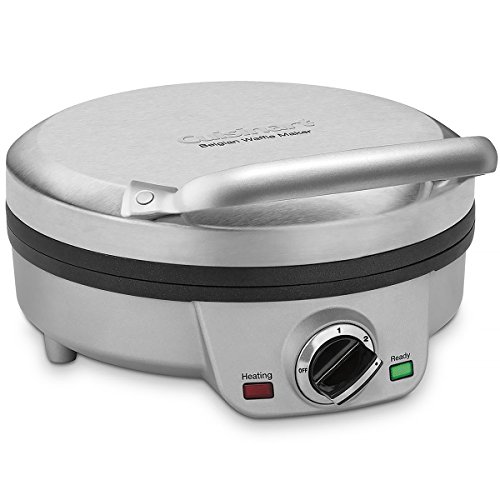 Gaufrier Belge Cuisinart 4 tranches, en Argent - Modèle WAF-200C