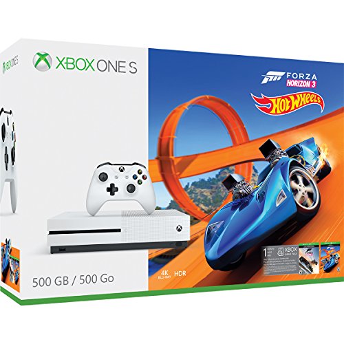 Console Xbox One S de 500 Go – Ensemble Forza Horizon 3 Hot Wheels