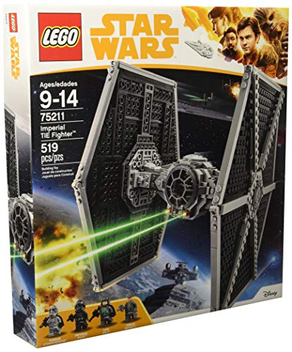 Vaisseau Empire Impériale TIE Fighter Chasseur LEGO Star Wars 75211 - 519 Pièces