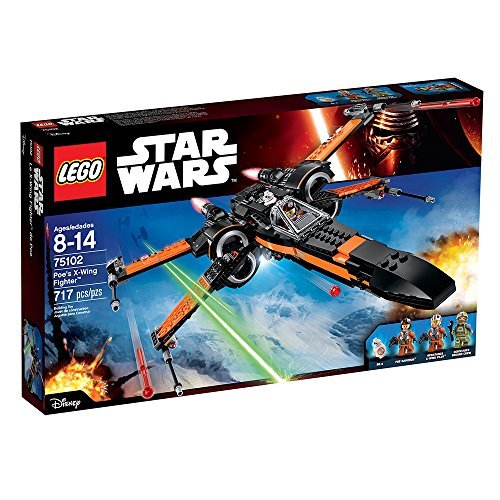 Chasseur LEGO Star Wars Poe X-Wing Fighter 75102 - 717 Pièces