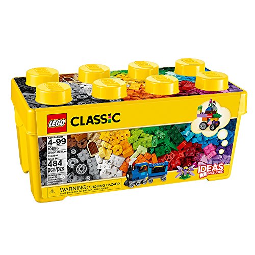 Boîte Moyenne de Briques Créatives LEGO Classic - 10696 - 484 Pièces