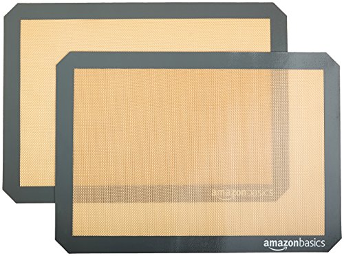 Tapis de Cuisson (2) en Silicone AmazonBasics