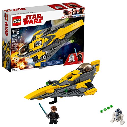 LEGO Star Wars Anakin Skywalker Jedi Starfighter Intercepteur 75214 - 247 Pièces