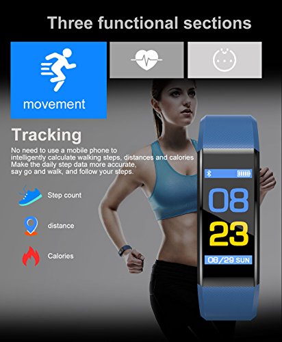 Montre Bracelet Moniteur Qiufeng Sport Activité Physique Étanche - 2