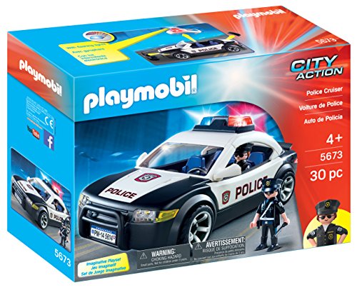 Voiture de Police de Playmobil Ensemble de Jeu 5673