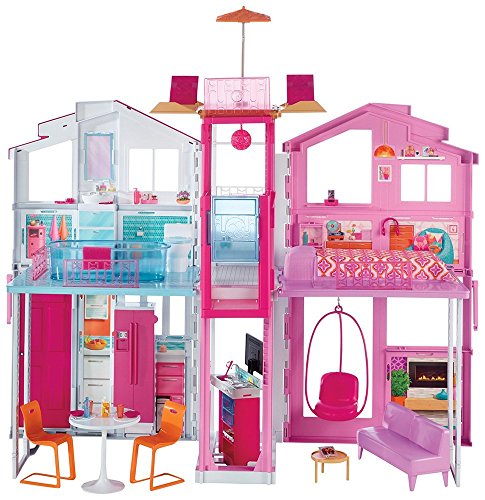 Maison de Luxe Barbie 3 Étages Rose
