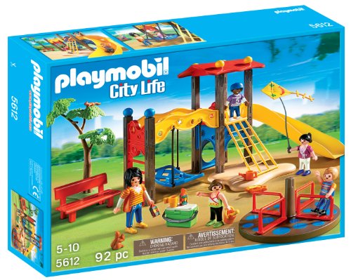 Ensemble de Terrain de Jeu pour Enfant Playmobil