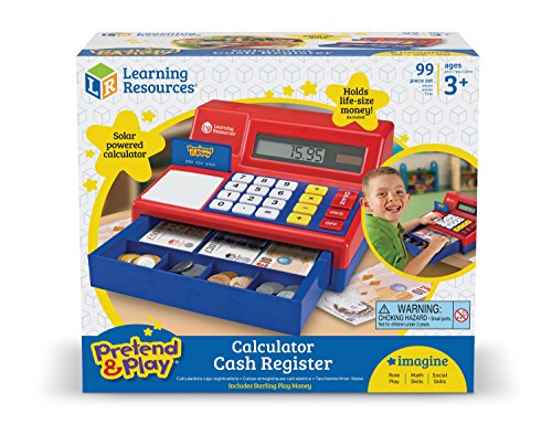Calculatrice Caisse Enregistreuse Pretend and Play Learning Resources