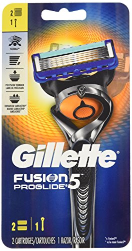 Rasoir pour Hommes Gillette Fusion5 ProGlide Power, 2 Cartouches de Rechange