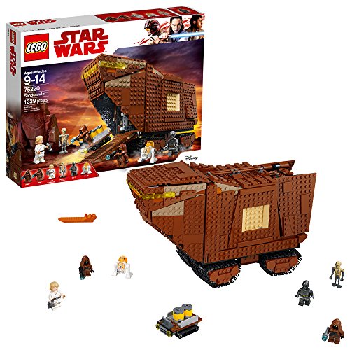 Véhicule de Transport Sandcrawler Jawa LEGO Star Wars 75220 - 1239 Pièces