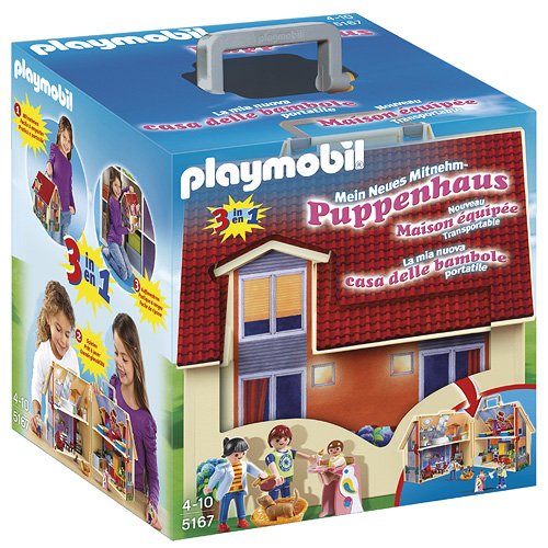 Maison Transportable Playmobil - 5167 - Jeu de Construction