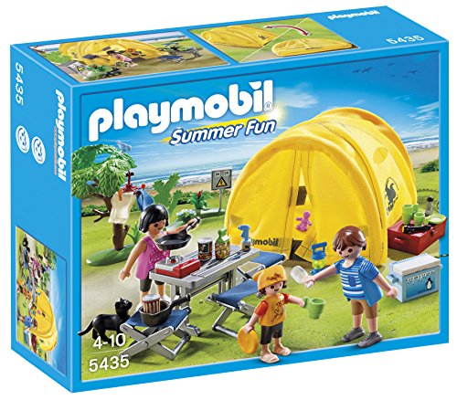 Tente de Camping Playmobil pour la Famille 5435