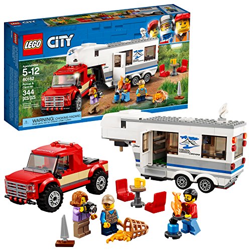 Camion Pickup et Caravane LEGO City - 60182 - (344 pièce)