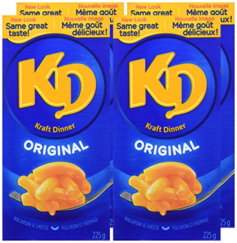 4 Boîte 225g de Kraft Dinner Original - Macaroni au Fromage