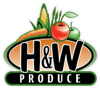 H&W Produce Logo H&W Produce