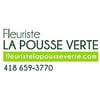 Fleuriste La Pousse Verte Logo Fleuriste La Pousse Verte
