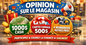 Concours Opinionsurlemagasin.ca