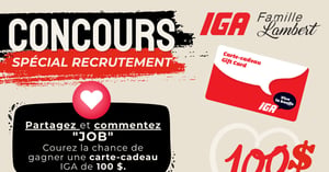 Concours IGA Famille Lambert