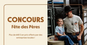 Concours Gagnez un ensemble de prix d'une valeur de 630$! Concours Festival Western de St-Tite | Page officielle