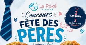 Concours Gagnez 2 bols Le Poké Station! Concours Le Poké Station