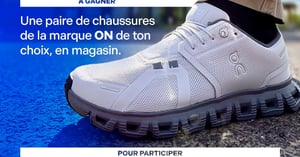 Concours Gagnez une paire de chaussures de la marque ON! Concours Rhéal Pitre Sports