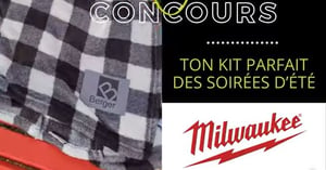 Concours Gagnez une glacière, deux chaises Adirondack et un foyer Milwaukee! Concours G.H. Berger,la vraie quincaillerie