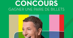 Concours Gagnez une paire de billets pour assister au spectacle de Patrice L'Ecuyer le 11juillet! Concours Théâtre Manuvie