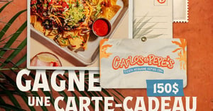 Concours Carlos & Pepe's Restaurants