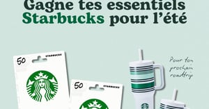 Concours Starbucks Trois-Rivières