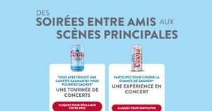 Concours Gagnez une tournée de concert! Concours Coors Light