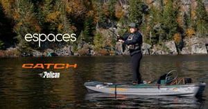 Concours Gagnez un kayak de pêche Pelican Catch Classic 100! Concours Espaces