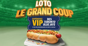 Concours Gagnez deux billets pour assister aux matchs des Toronto Blue JaysMC, un séjour à l'hôtel, deux cartes-cadeaux Subway de 100$ et deux chandails! Concours Subway