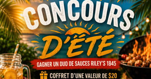 Concours Riley’s 1845 Sauce