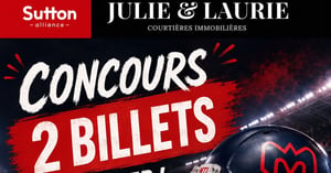 Concours Gagnez deux billets pour les Alouettes! Concours Julie Boulianne & Laurie Therrien Courtiers Sutton-alliance