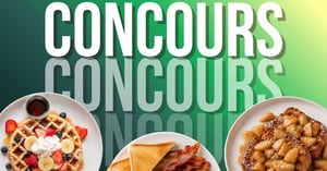 Concours Gagnez an de déjeuners gratuits! Concours DÉLIA EGGXTRA