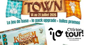 Concours Gagnez une copie du jeu Bunny Kingdom Town et trois tuiles promotionnelles ainsi qu'un pack d’amélioration! Concours C't'à ton tour