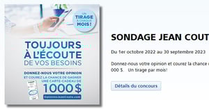 Concours Gagner une Carte-cadeau de 1 000 $